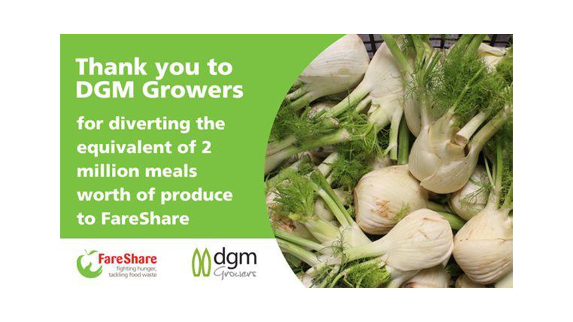 DGM Growers hit 2 million meals donated milestone!